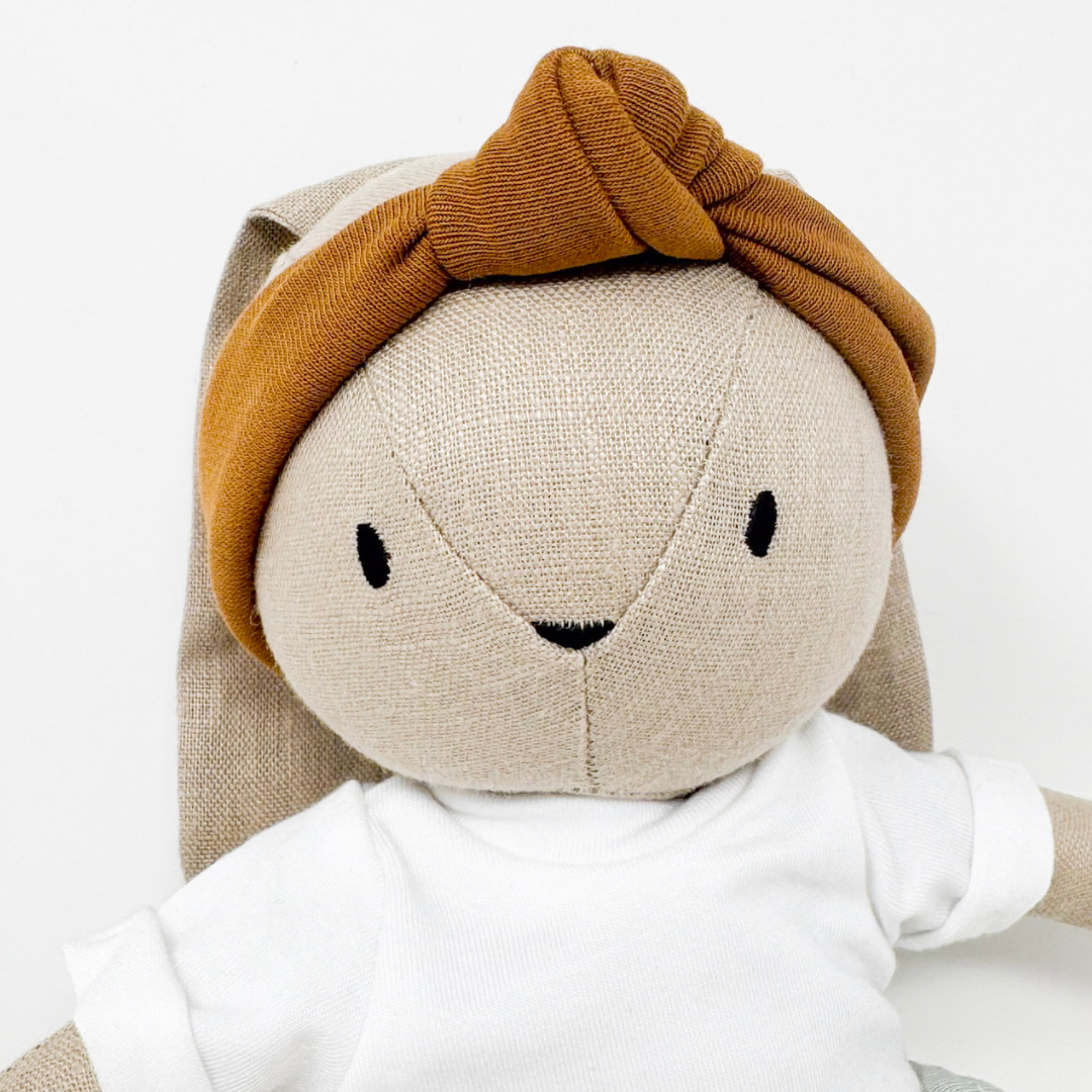 Knotted Headband - Caramel