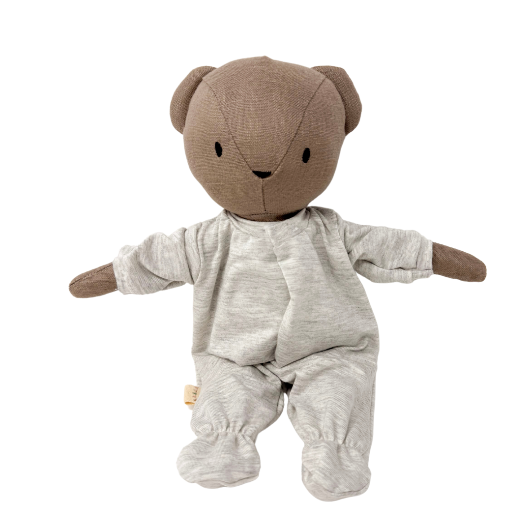Coco Bear + Footed Sleeper - Moon