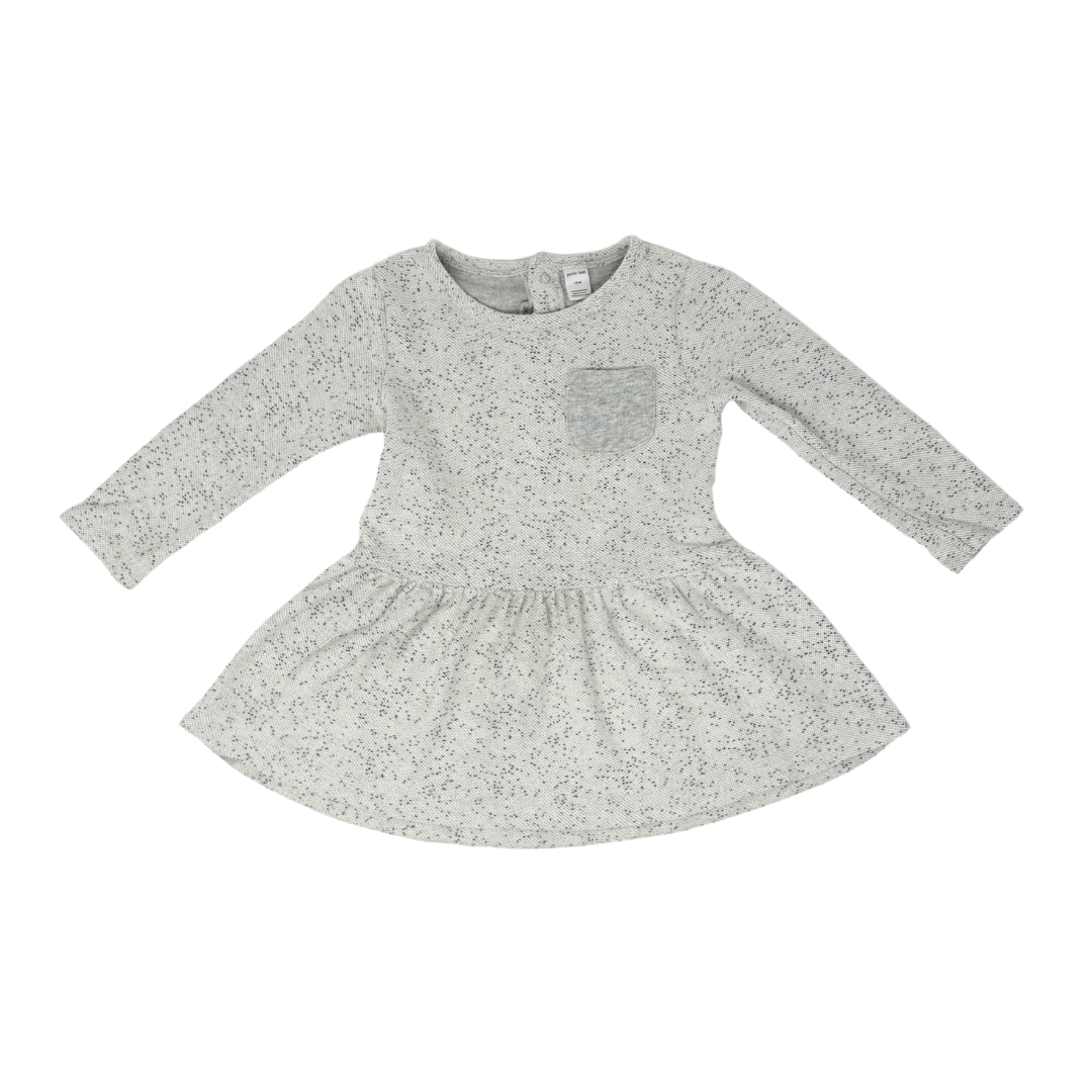 Petit Lem | Long Sleeved Sweatshirt Dress | 18-24M
