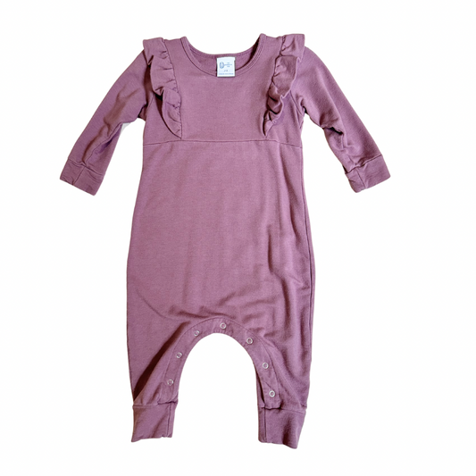 Whimsical Fox | Harlow Romper in Primrose | 2T