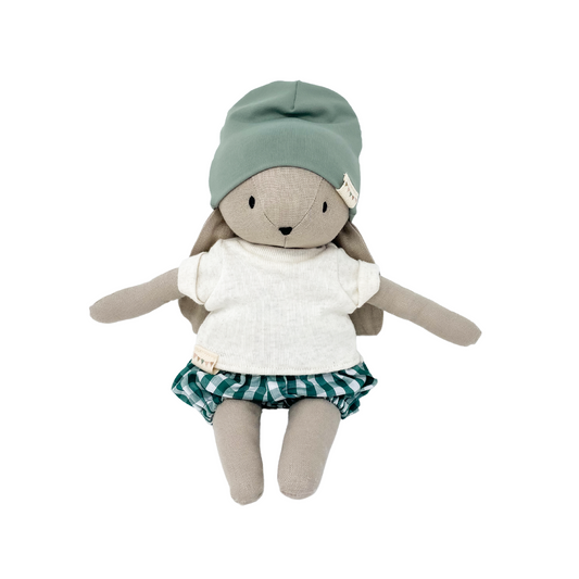Sootie Bunny Beanie and Gingham Bloomers Bundle