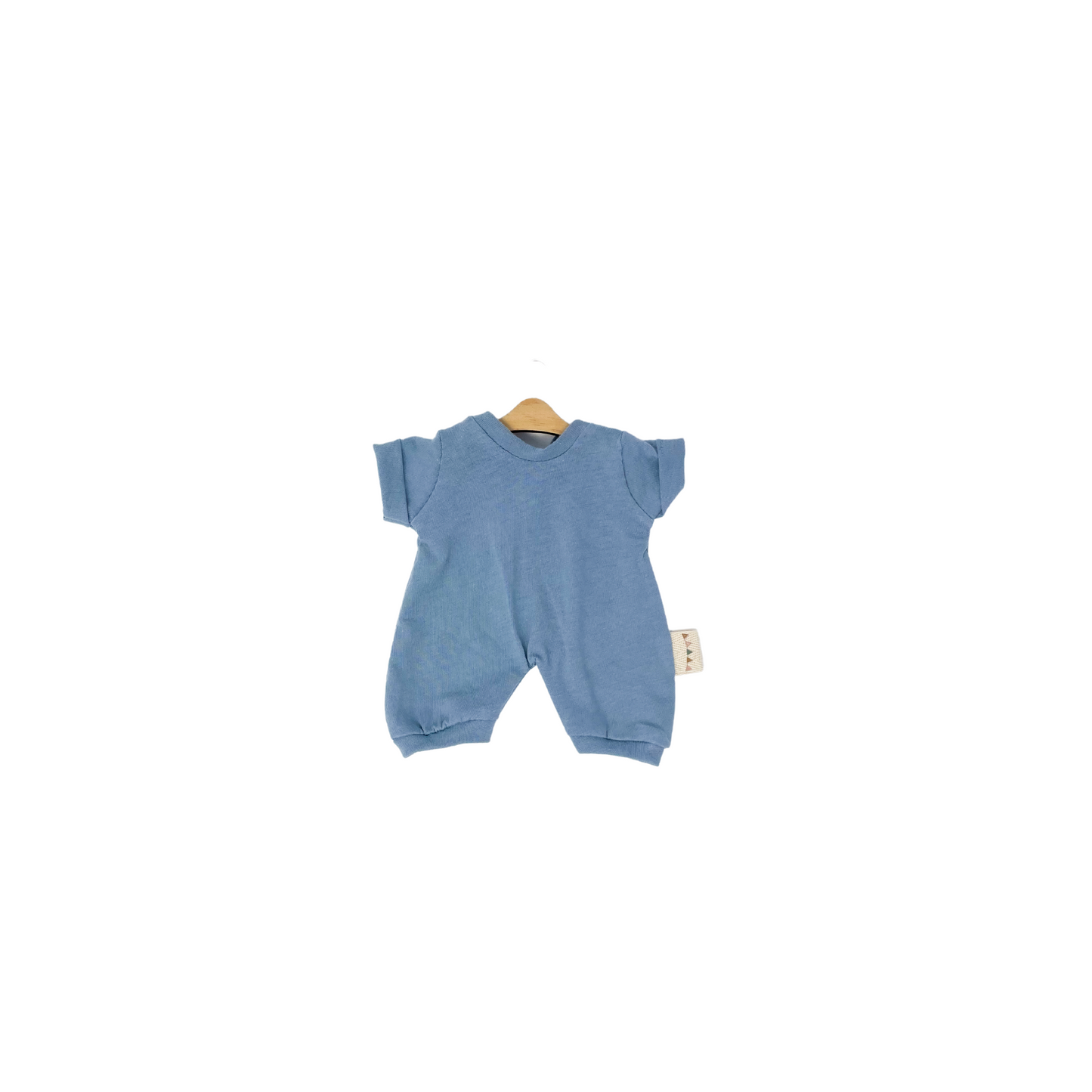 Basic Romper - Steel Blue