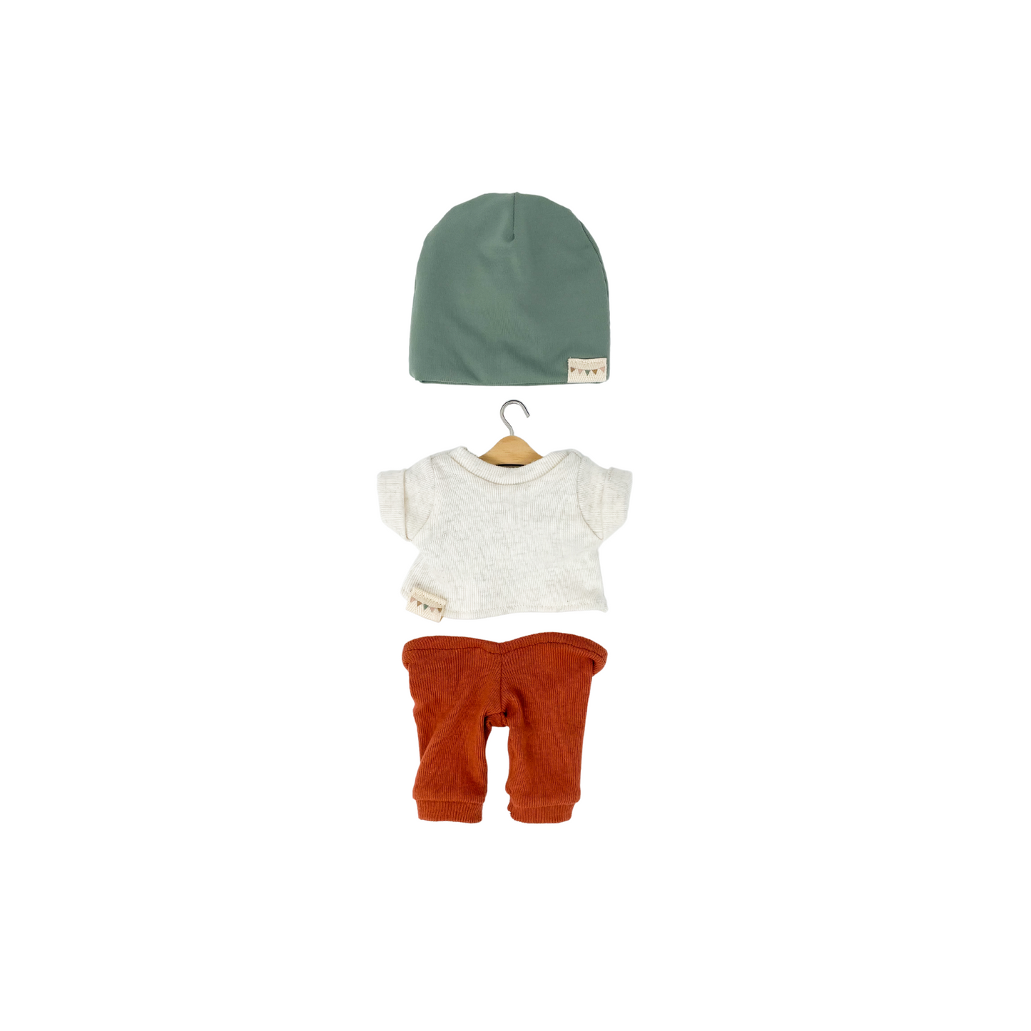 Oatmeal T-Shirt and Beanie Bundle