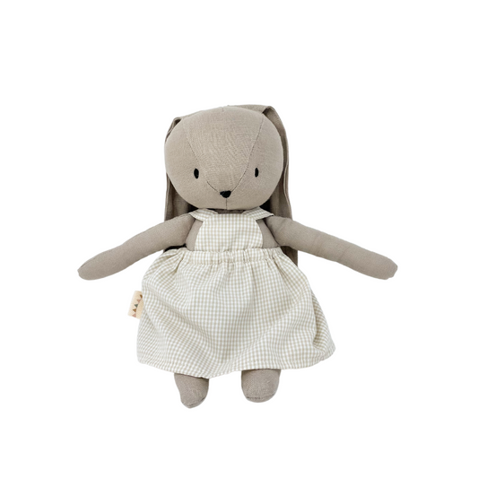 Sootie Bunny + Market Dress in Champagne Gingham